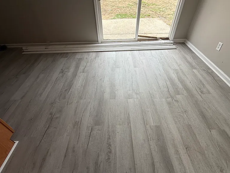 Kitchen exit to back yard
