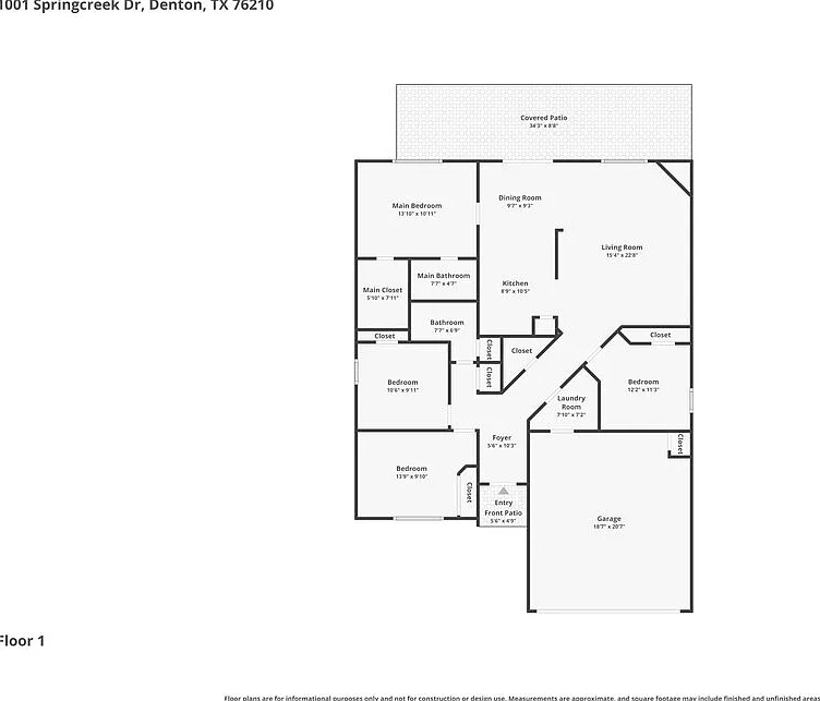 4 bed, 2.0 bath, 1515 sqft, $1,930 — Photo 2