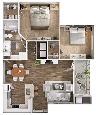 Floor plan B1