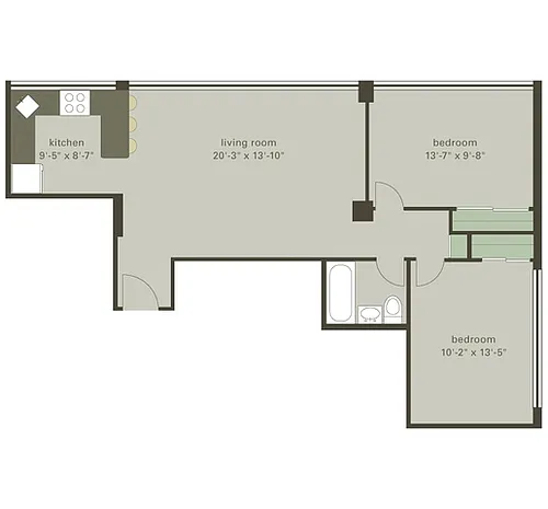 Floor plan algn2b03