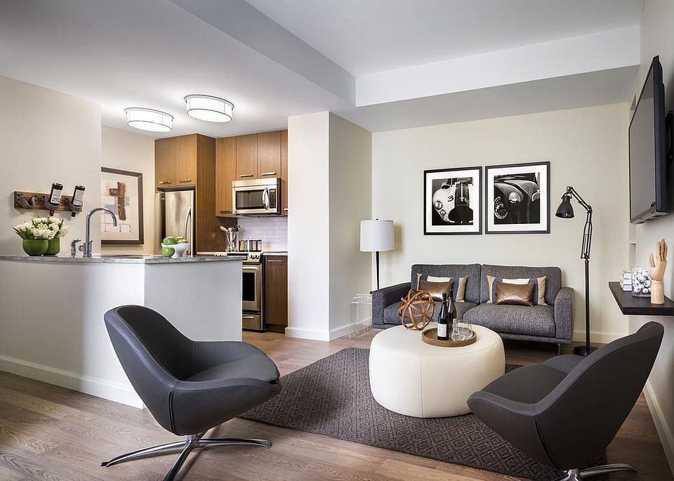 Light-filled living and dining areas are impeccably finished with the finest features.