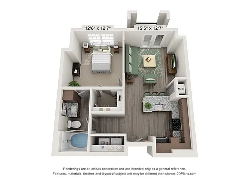 Floor plan The Keel