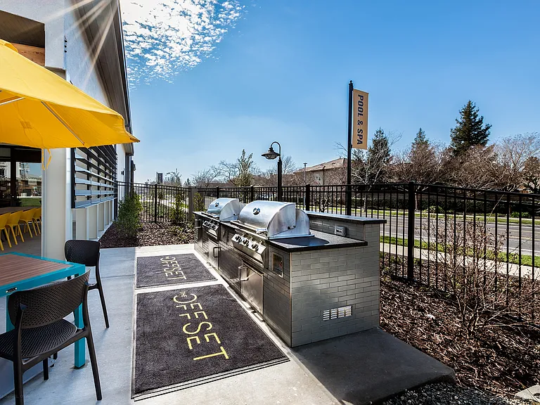 Outdoor Grilling Station