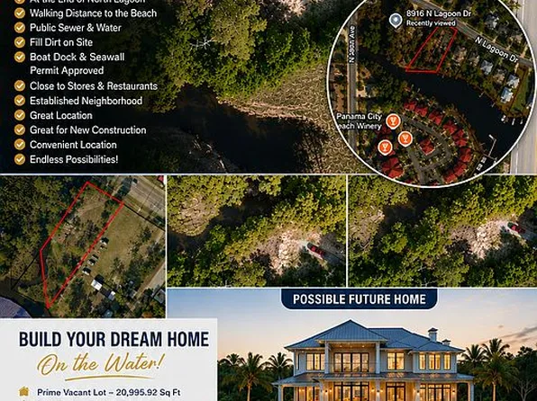 8916 N Lagoon Dr, Panama City Beach, FL 32408