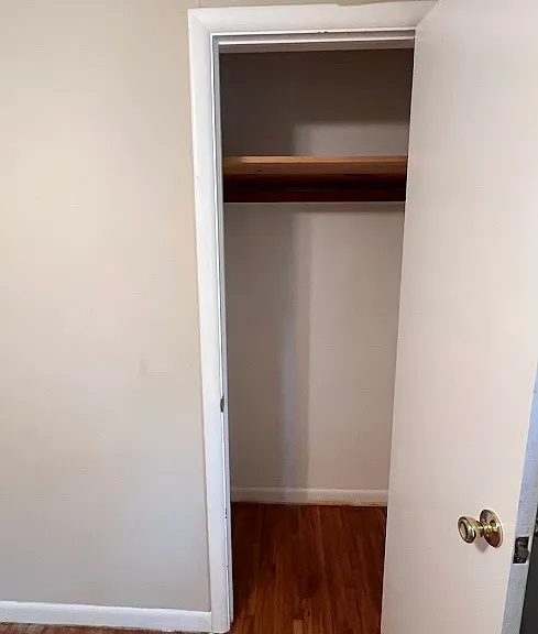 front bedroom closet