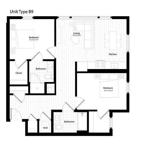 Floor plan B9