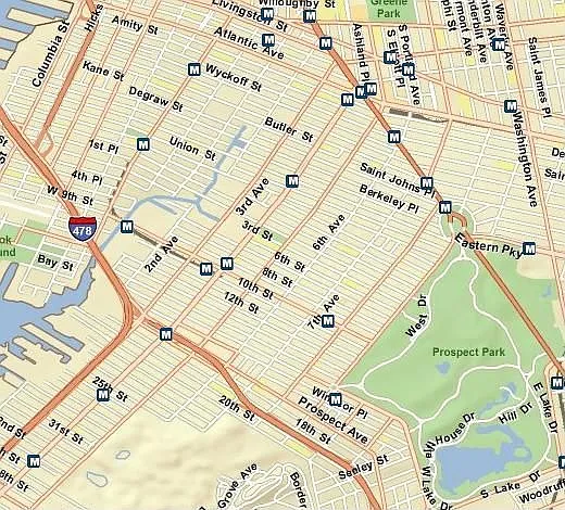 Area Map