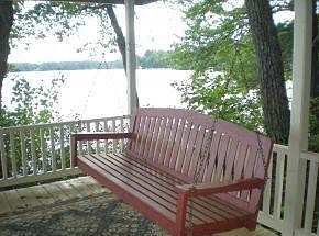 Classic porch swing