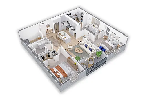 Floor plan Hibiscus
