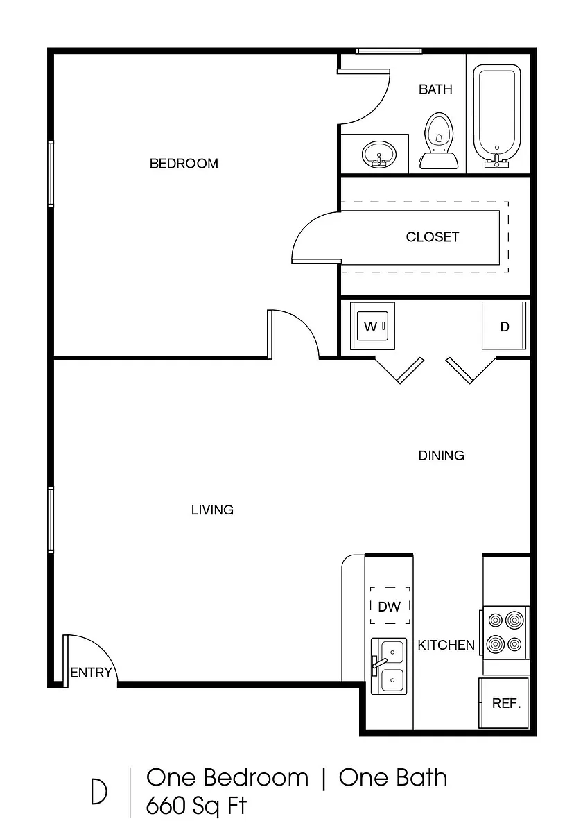 Floor plan D