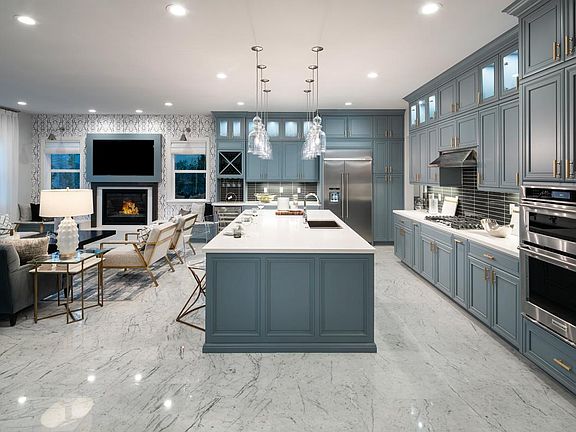 Kitchen and Living Space