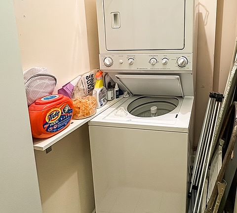 In unit laundry