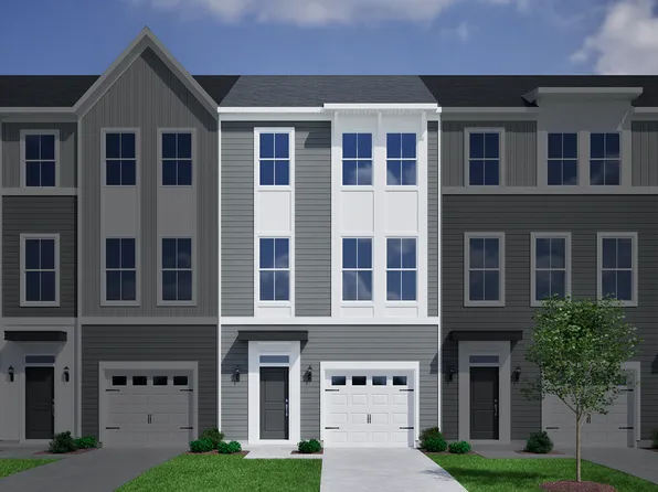 Daphne 3-Story 1-Car Garage Plan, Vista at Cane Bay