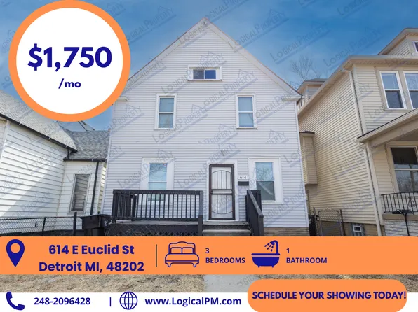614 E Euclid St, Detroit, MI 48202