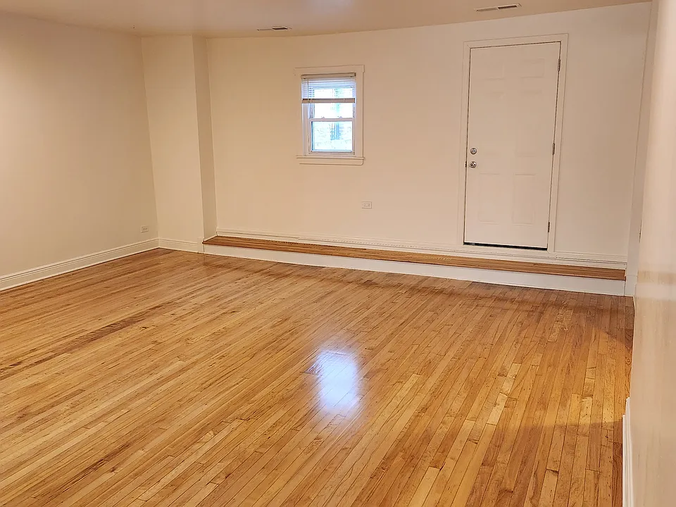 Living room with attached dining room