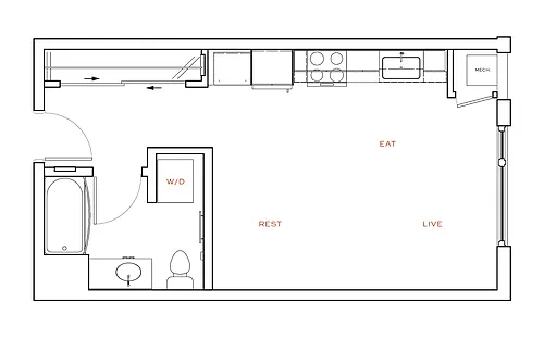 Floor plan A1