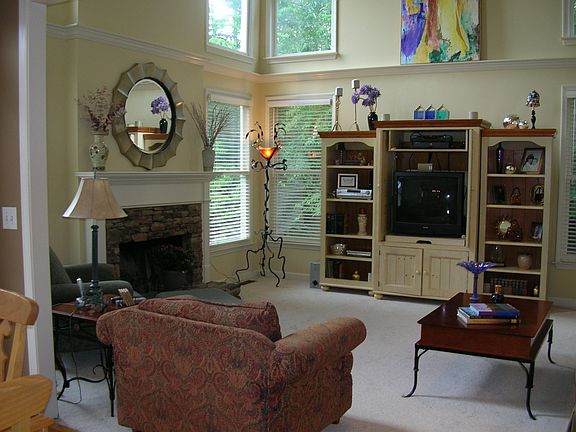Cozy, large family room!