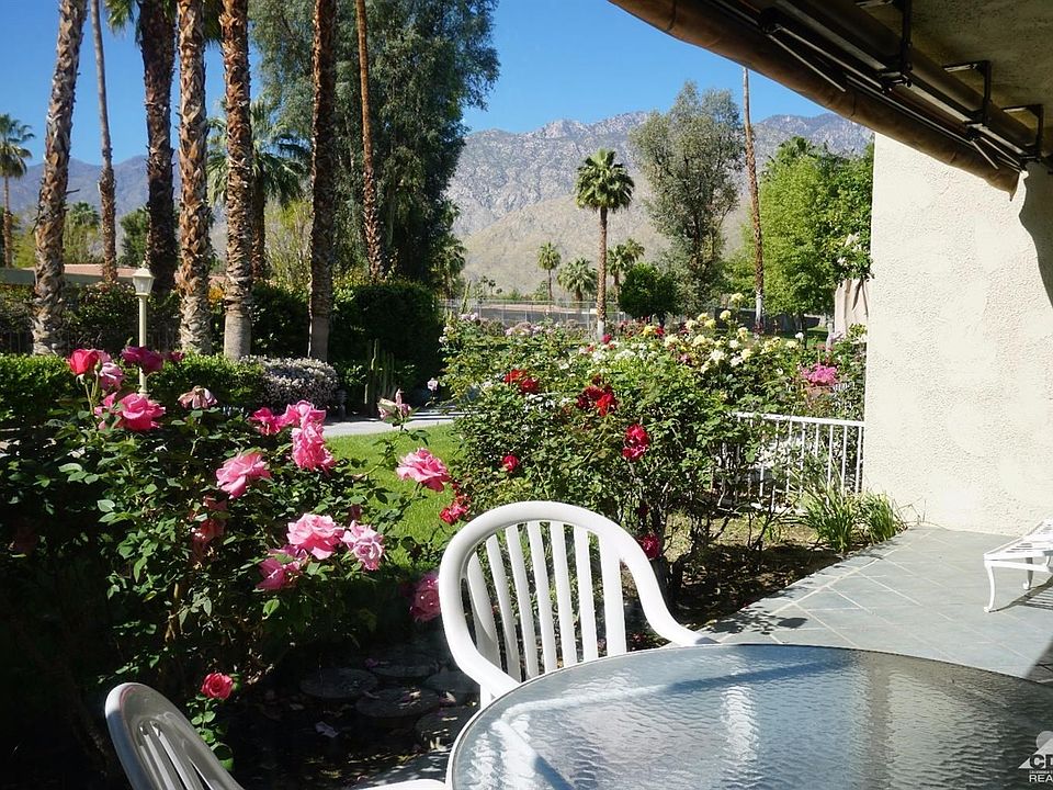 From the patio