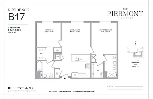 Floor plan B17