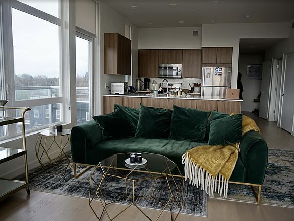 Kitchen from living room