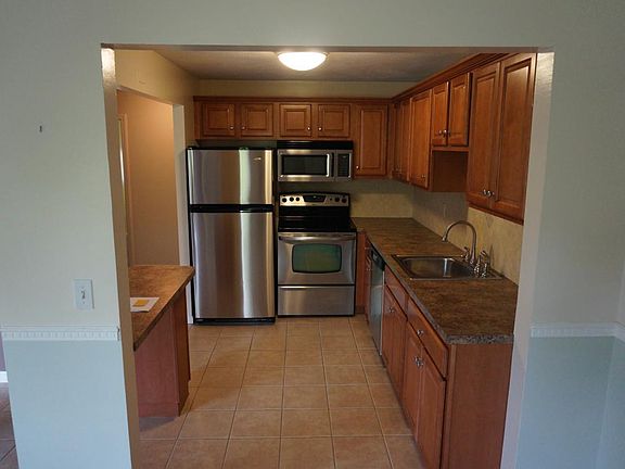Kitchen with stainless appliances