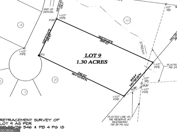 LOT 9 Poplar Dr, Williamson, GA 30292