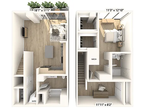 Floor plan A15T