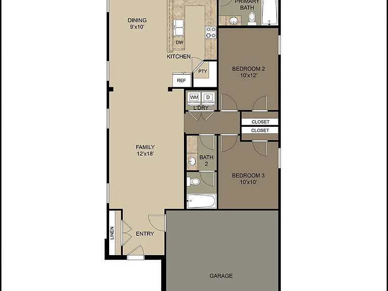 The Pinewood Floorplan The Pinewood Floorplan