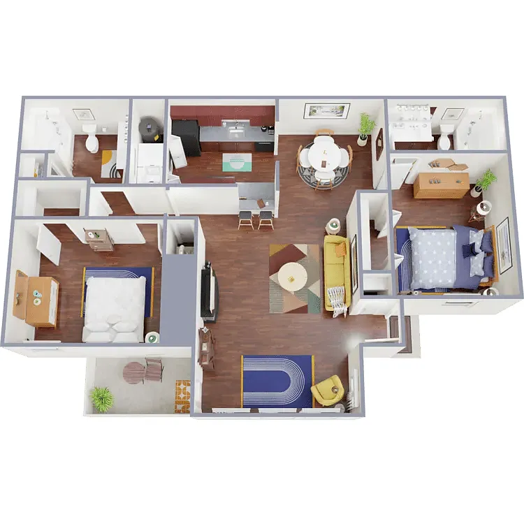 Floor plan Charleston - Hearth