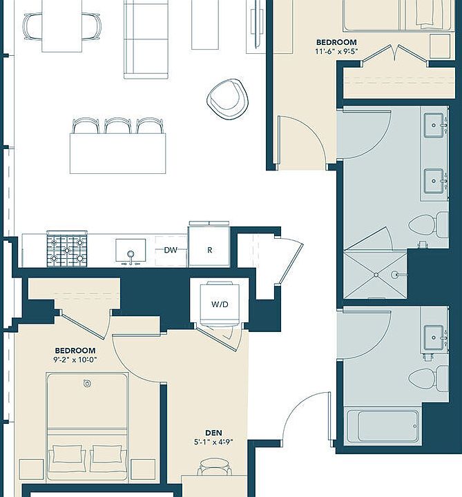 2nd image of 120 N 12th St #1202