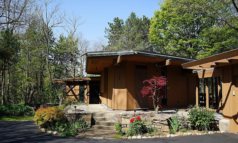 Front view of the house