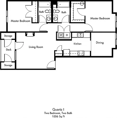 Floor plan Quartz I