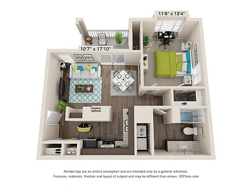 Floor plan Caswell