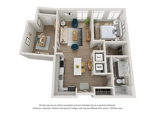 Floor plan B1
