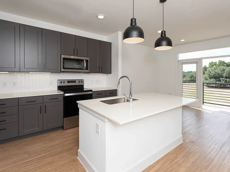 Kitchen with Stainless Steel Appliances
