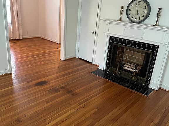 Living room with storage.