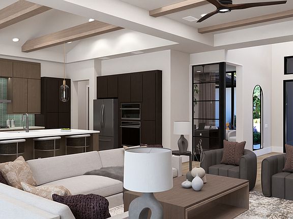 great room den foyer view