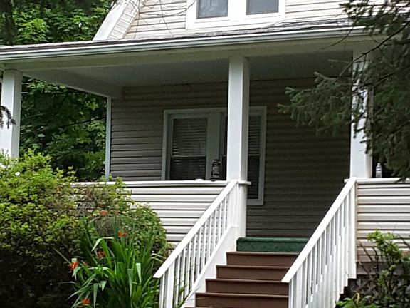 Private Front Entrance and Porch