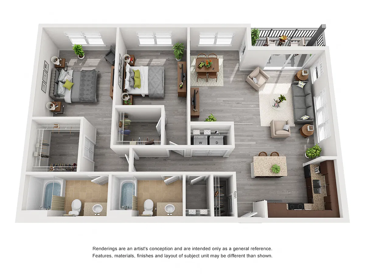 Floor plan D1