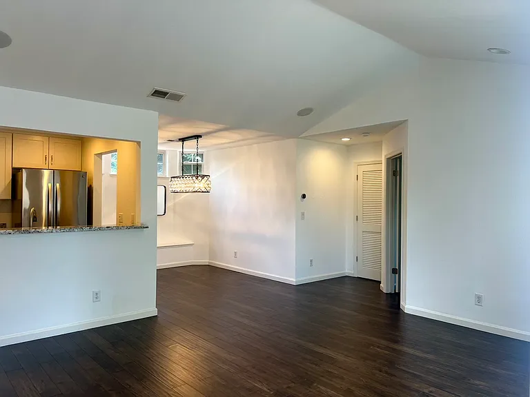 Kitchen, Dinning and Living Area
