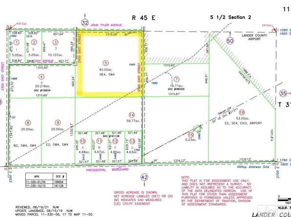 1645 2500th E, Battle Mountain, NV 89820