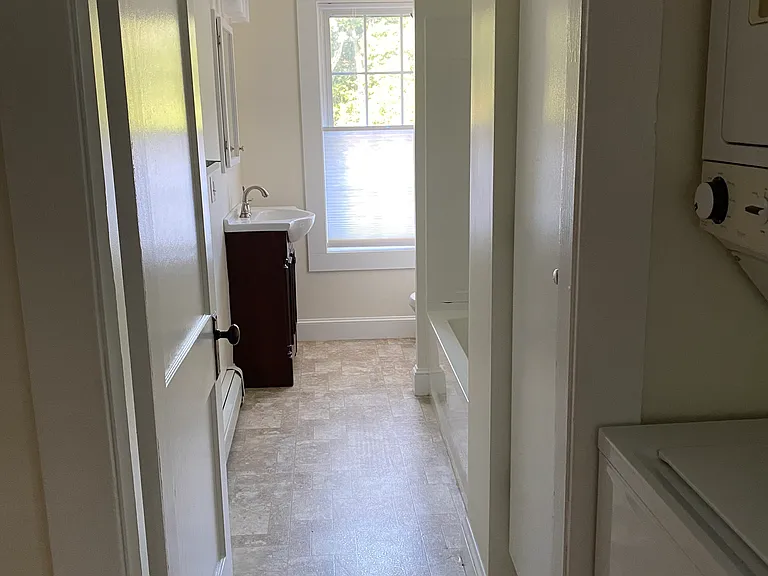 entrance to bathroom