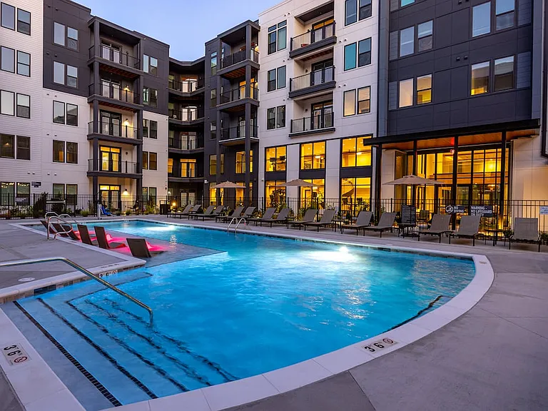 Pool and sundeck
