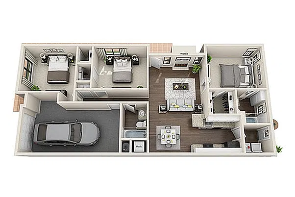Floor plan C4U