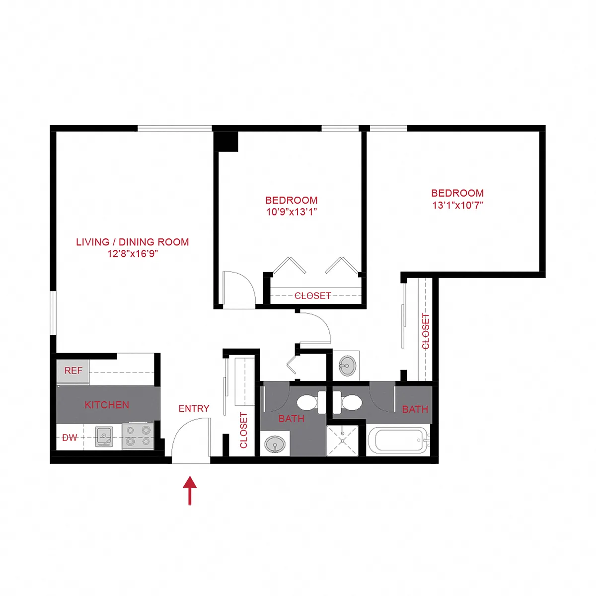 Floor plan B2