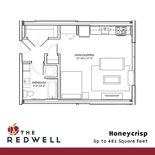 Floor plan Honeycrisp