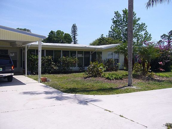 Front carport in view