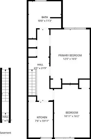 2 bed, 1.0 bath, 800 sqft, $2,900 — Photo 2
