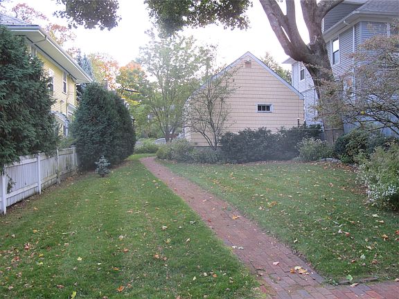 Spacious back yard and garage
