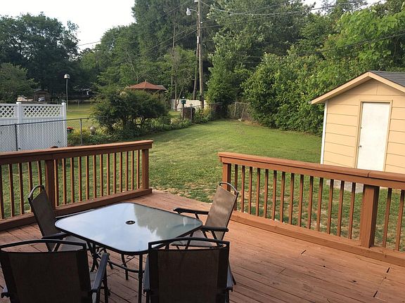 back yard/deck